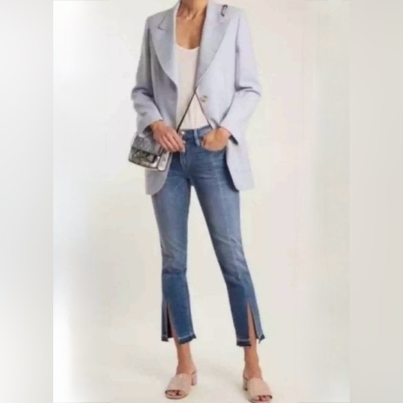 FRAME Denim Jeans Le Nouveau Straight Raw Hem Jeans in Sheffield size 26* - Picture 3 of 16